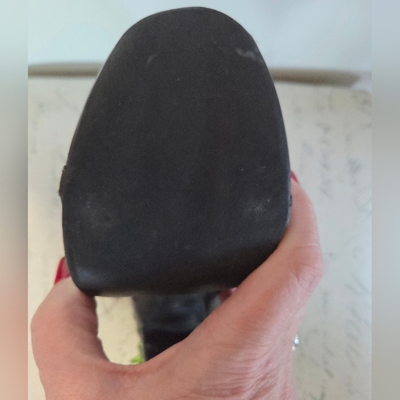 Jeffrey Campbell Womens Green Spike Platform Ankle Boots Black Size 10 - Picture 14 of 14